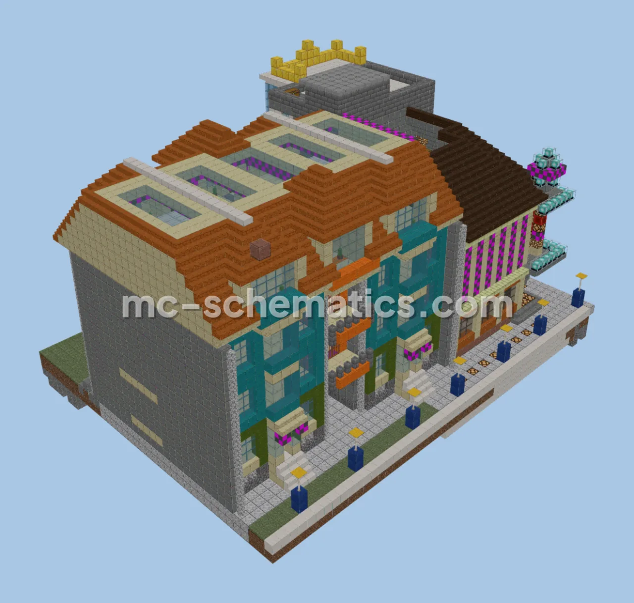 Corner Cinema and Houses