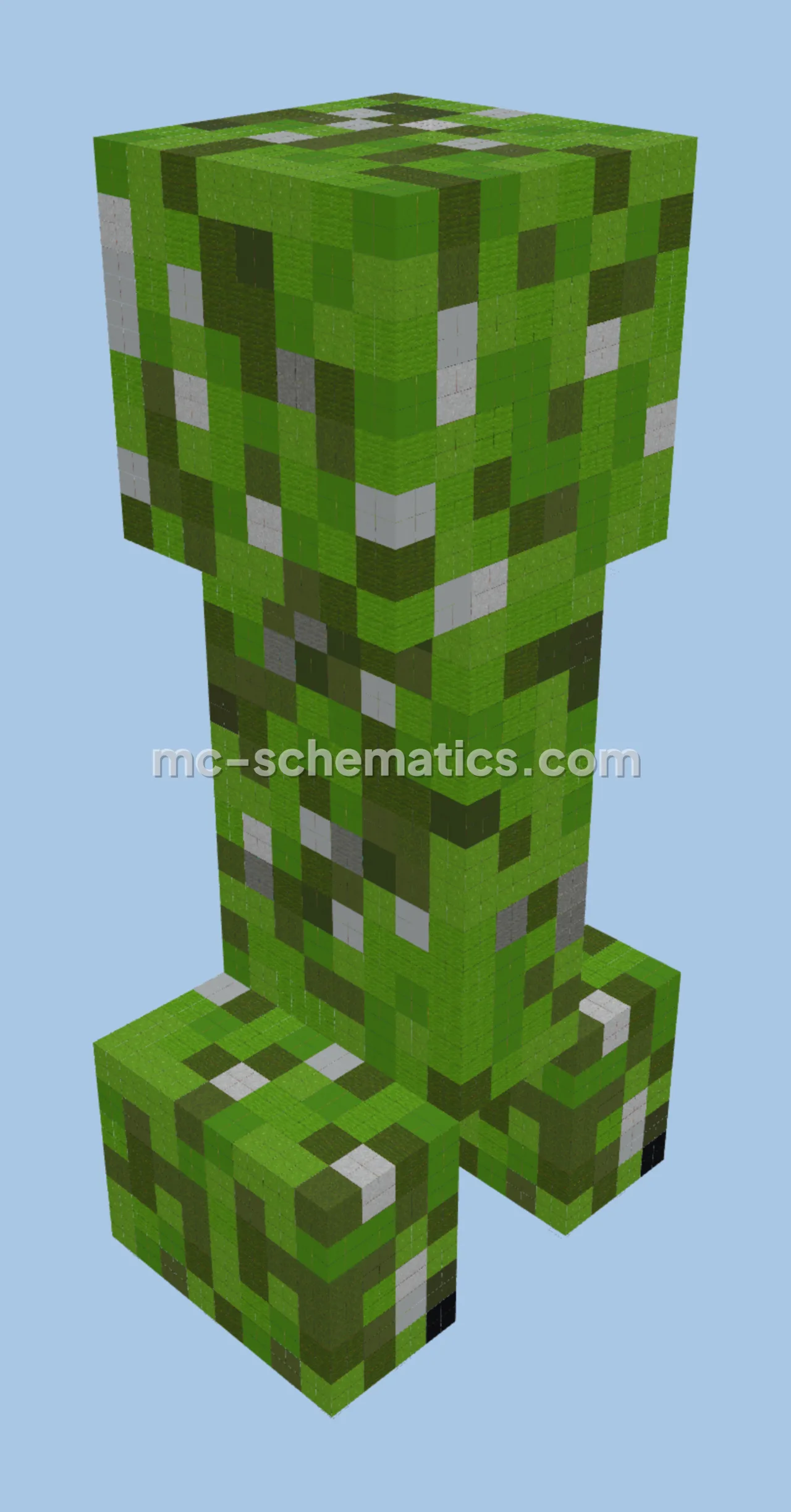 Creeper Statue and TNT Build