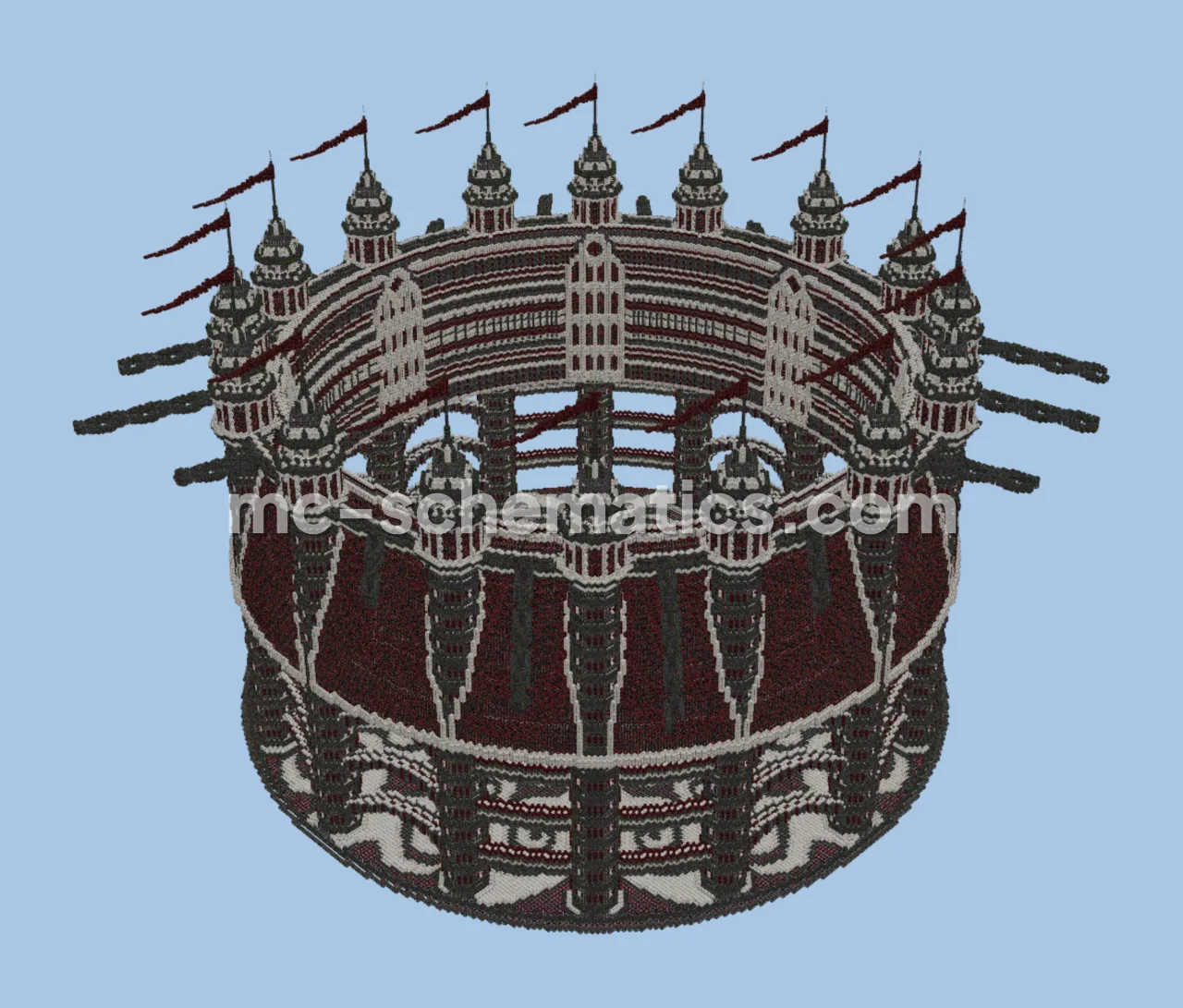 Crimson Colosseum Arena of Titans