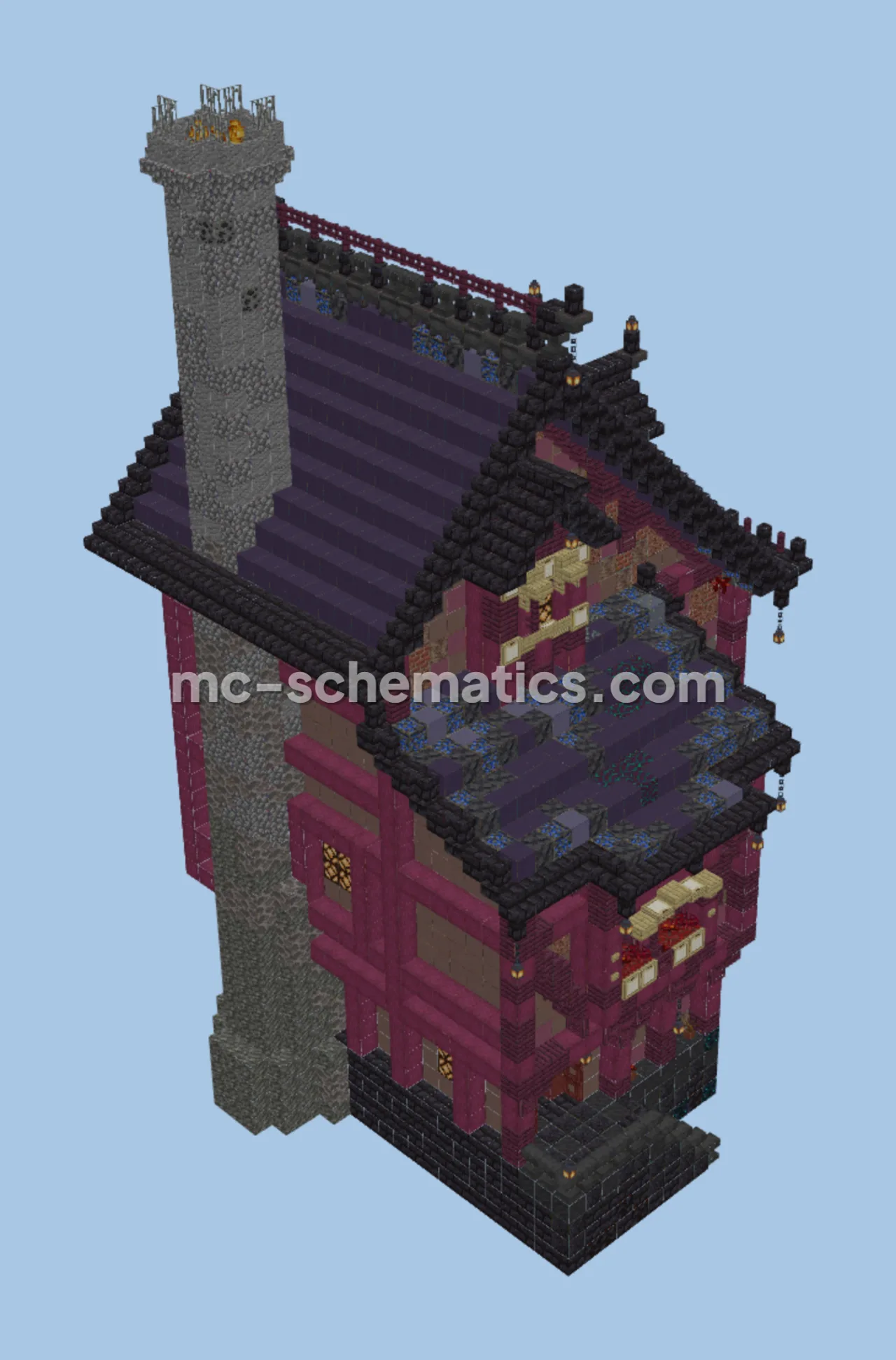Crimson Root Mansion Structure
