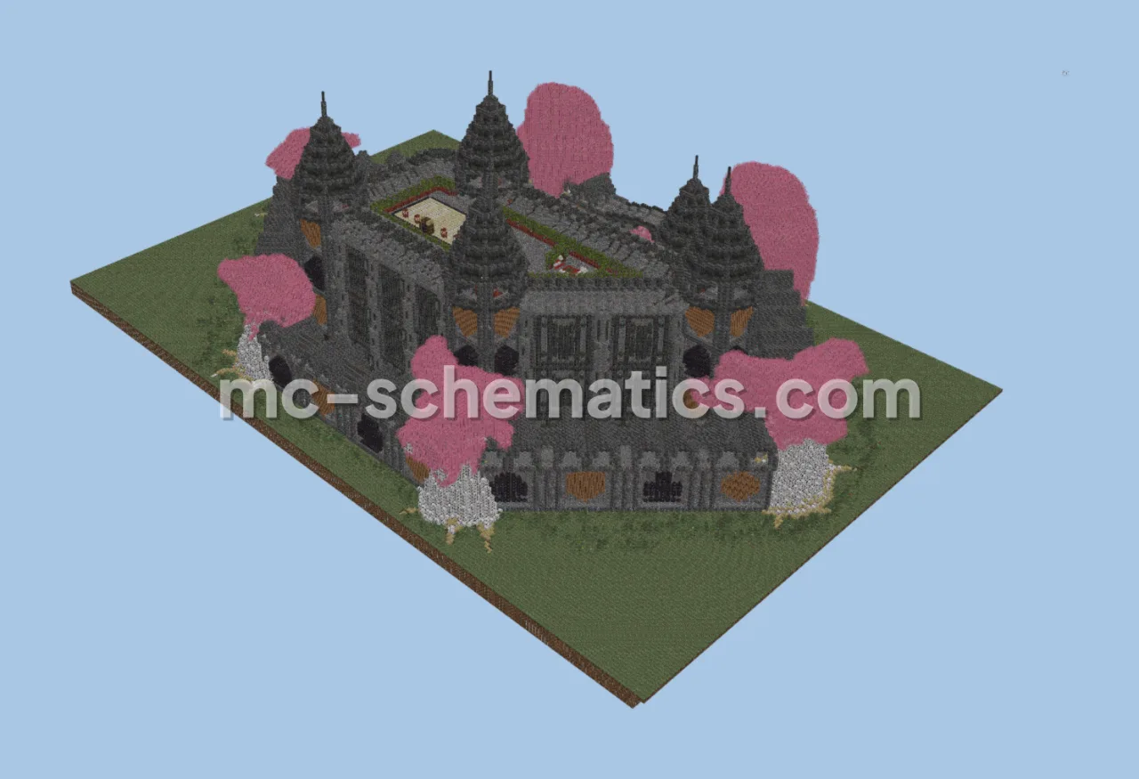 Dark Mystical Castle Build