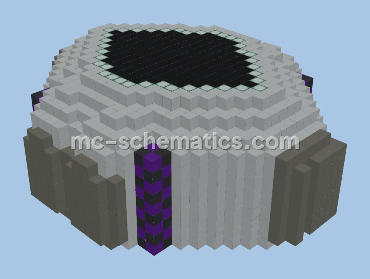 Donut SMP Gamble Base Schematic with Pearl Stasis Chambers