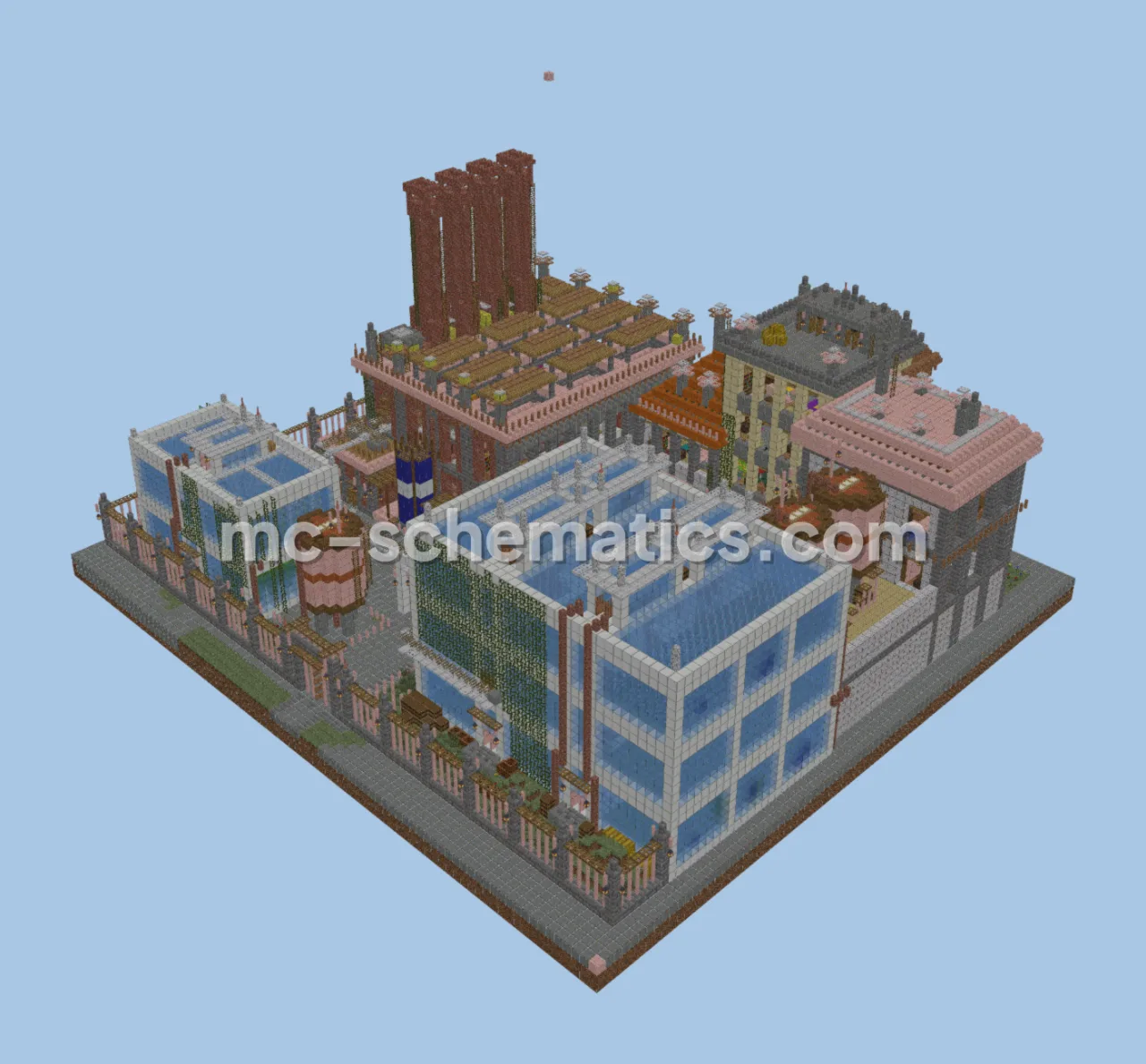 Functional Dye Factory and Flower Farm