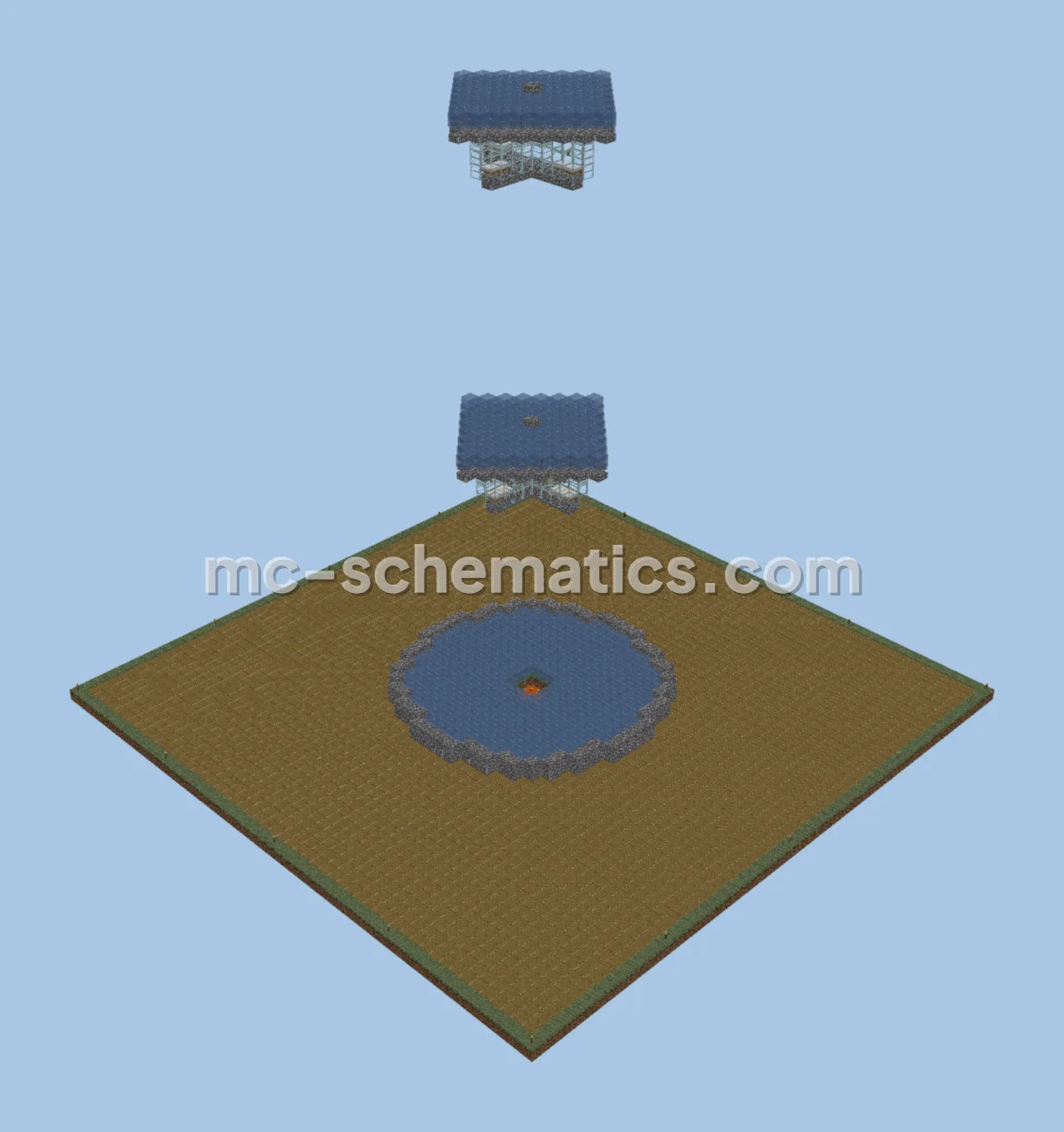 Efficient Iron Farm For Early Game