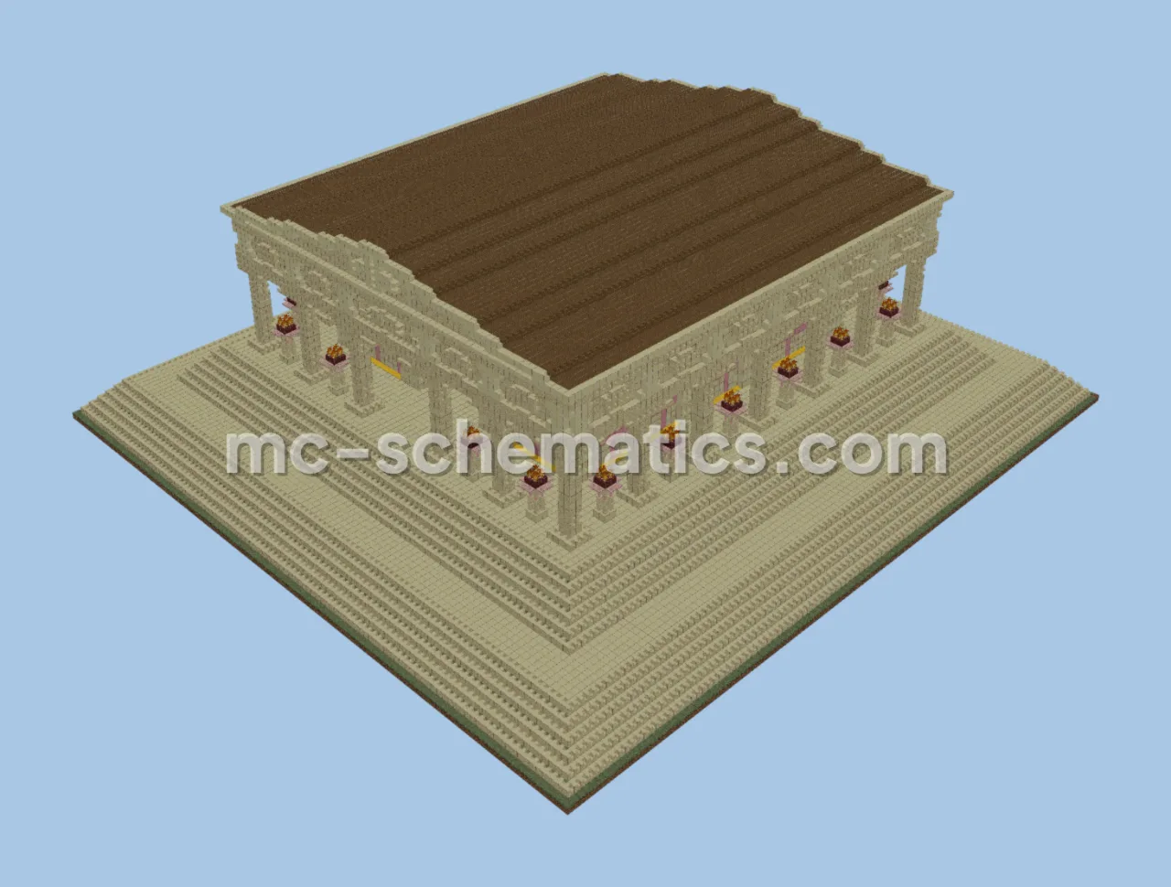Egyptian Temple Trading Hall