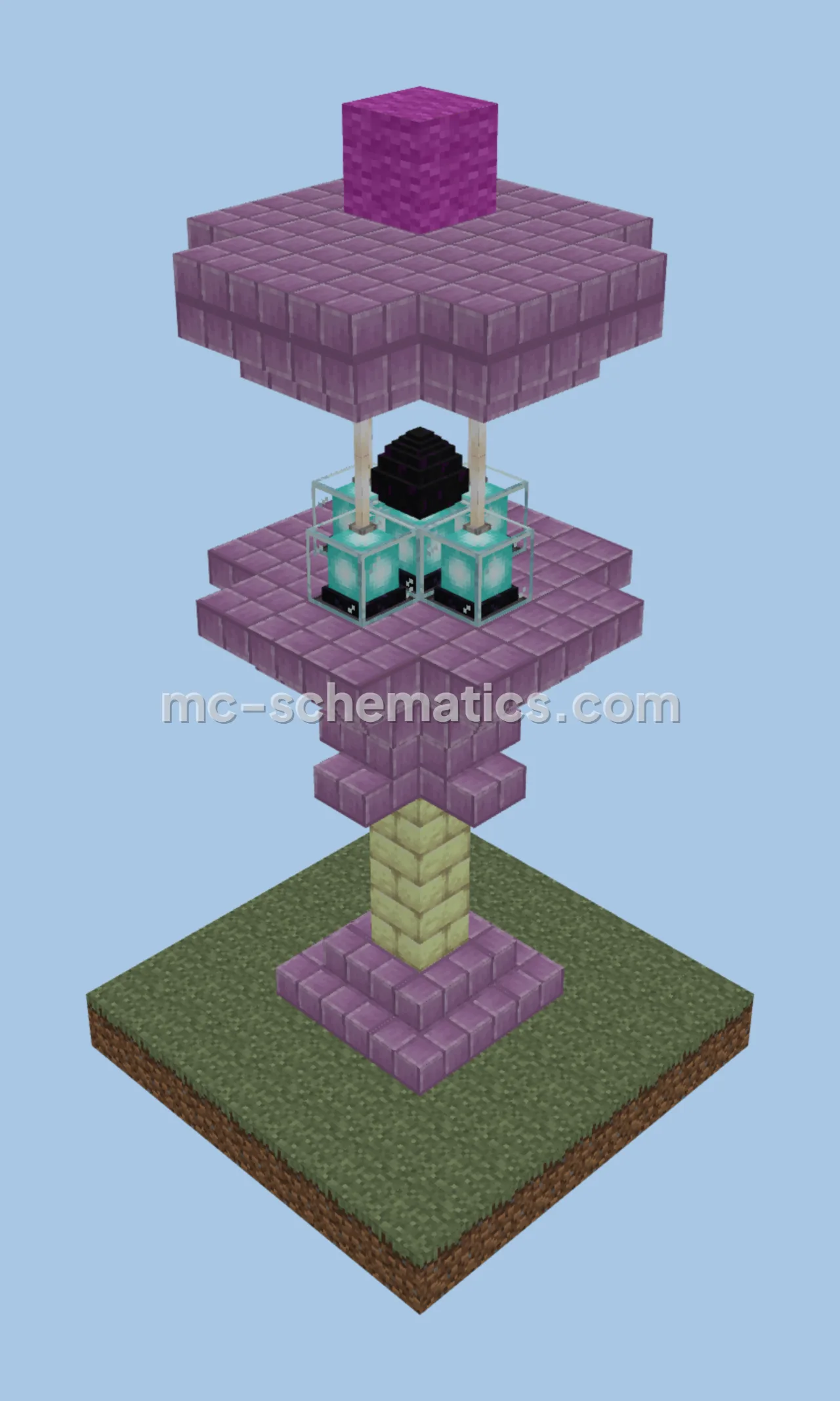 End Dragon Egg Light Feature
