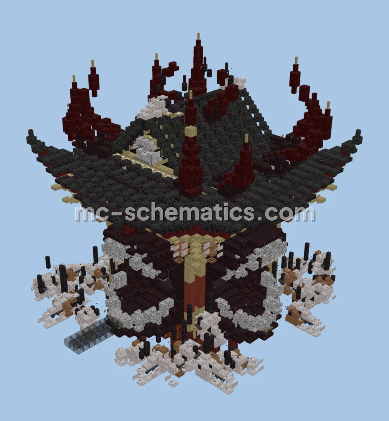 Evil Temple Concrete Duplicator