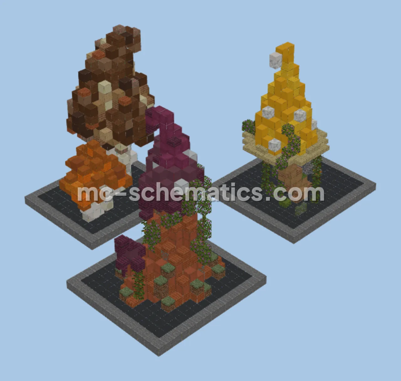 Fantasy Mushroom Pack Structure