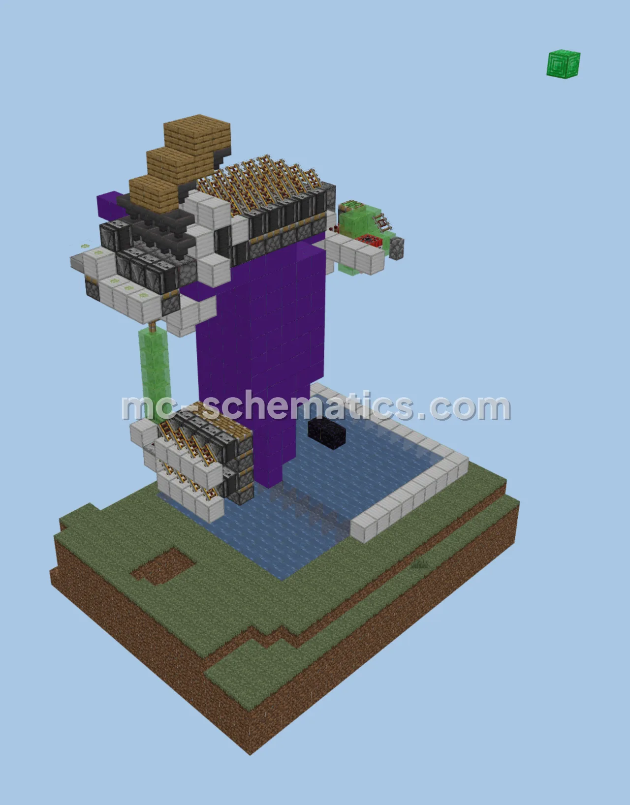 Fast Concrete Production Farm