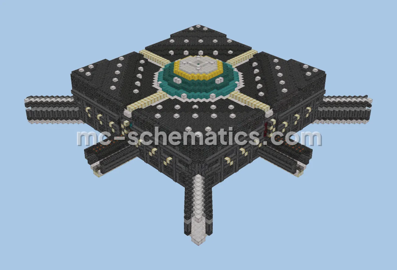 Four Biome Nether Hub