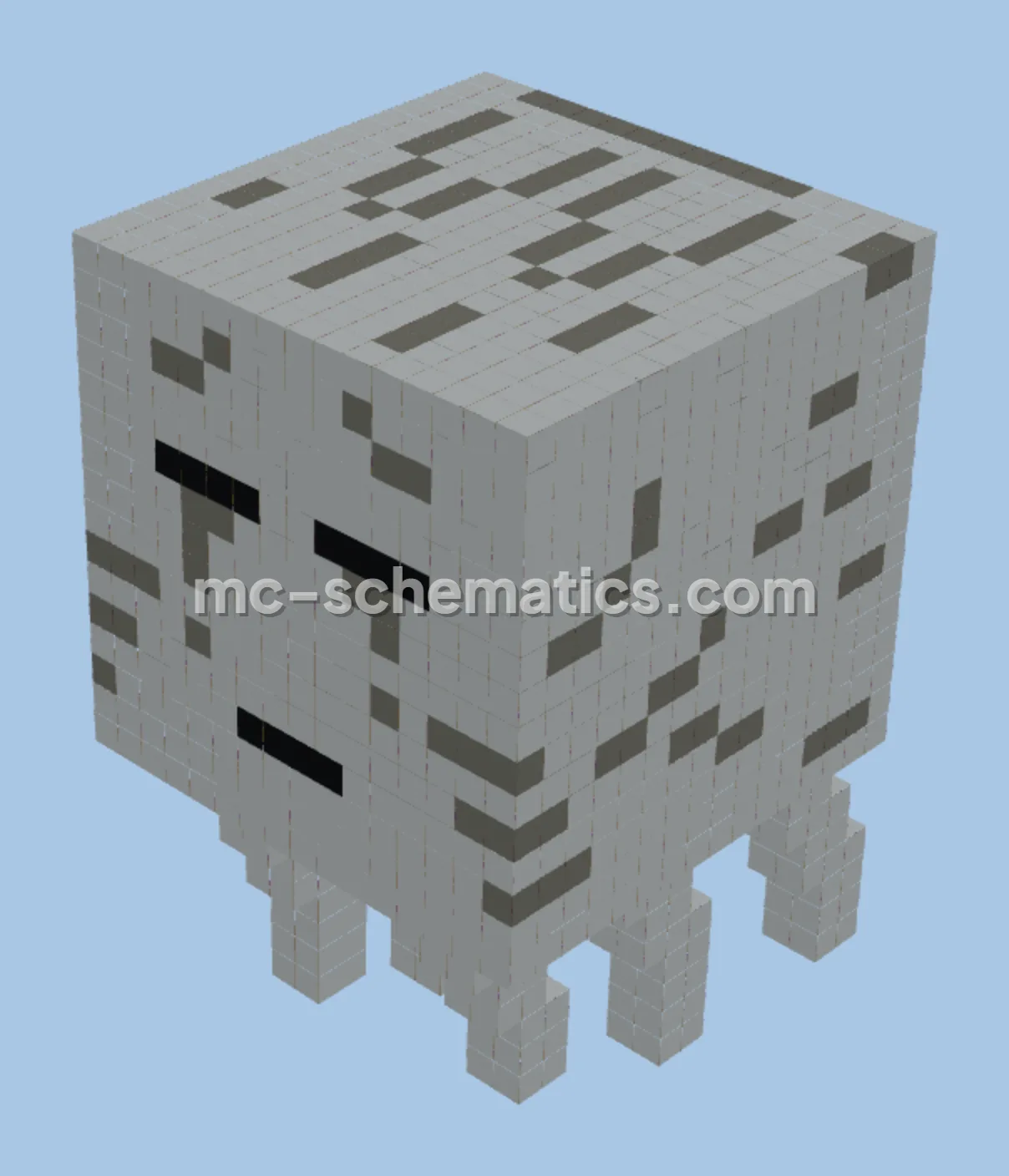 Ghast Statue Build