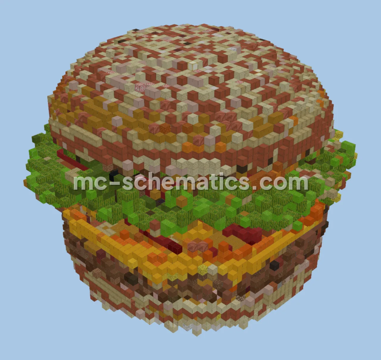 Giant Hamburger Structure