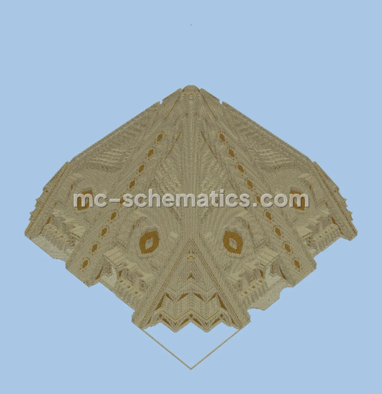 Giant Pyramid Structure