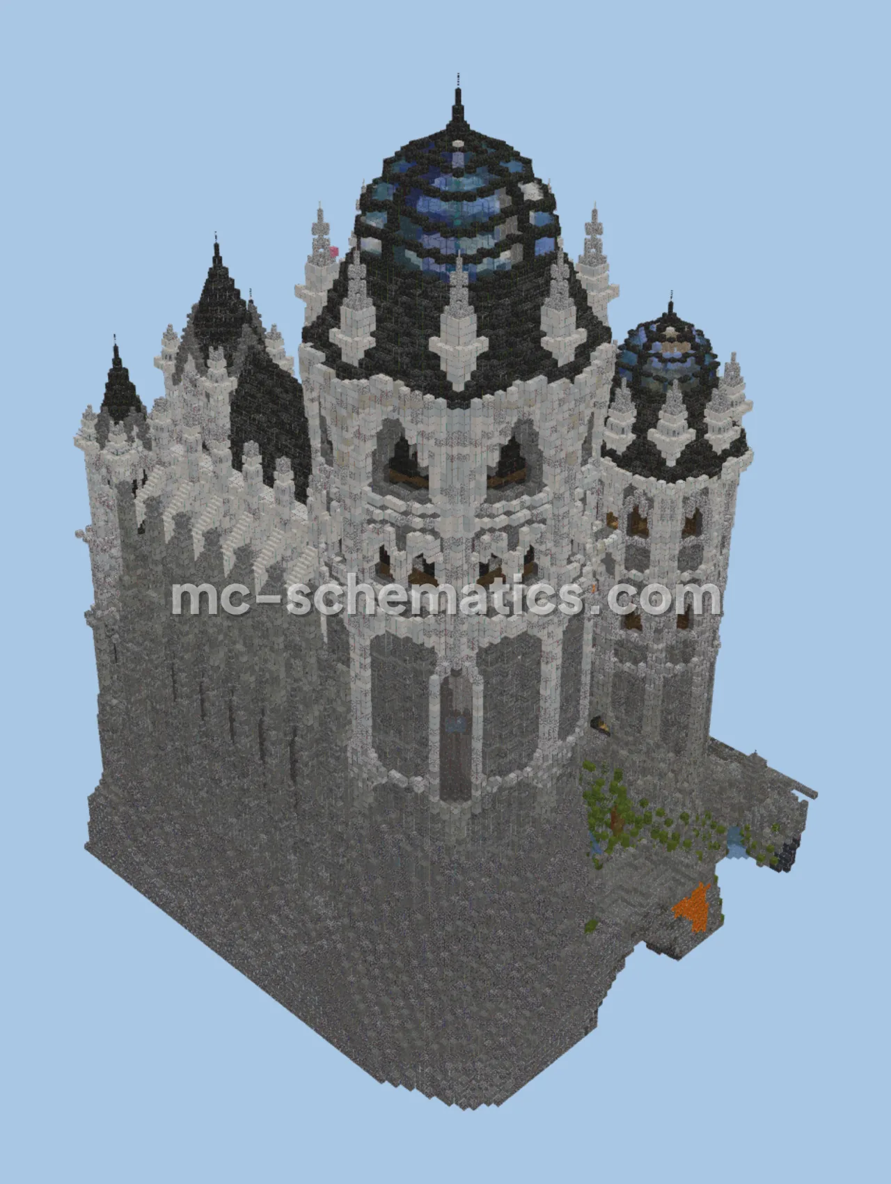 Gothic Castle Structure