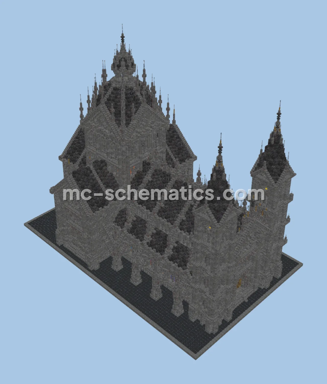 Gothic Cathedral - Large Stone Structure