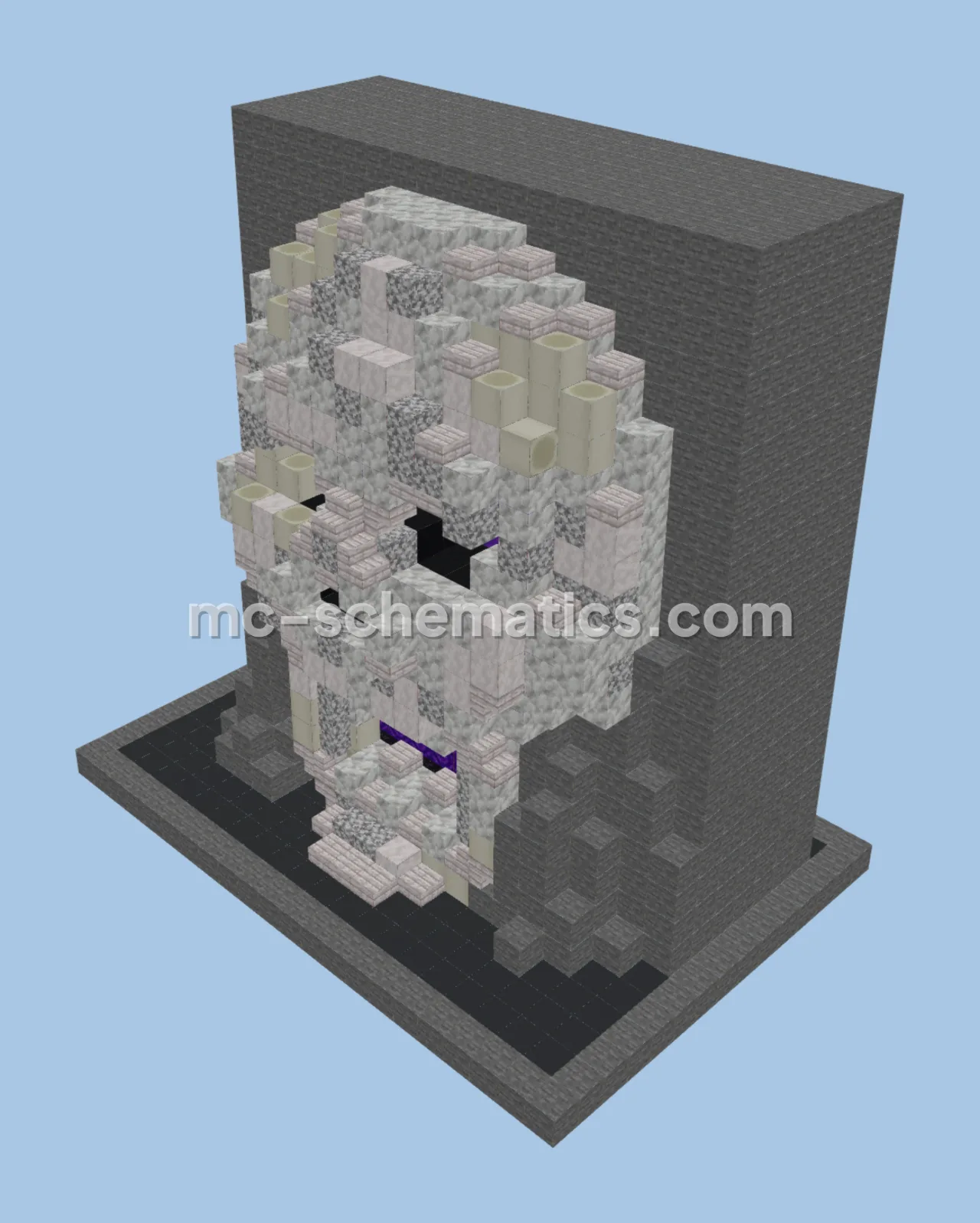 Halloween Skull Portal Decoration