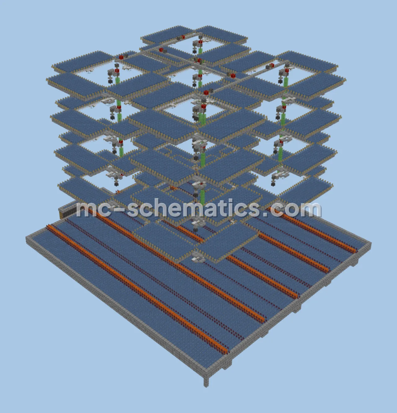 High Efficiency Iron Farm 45000 Items Per Hour