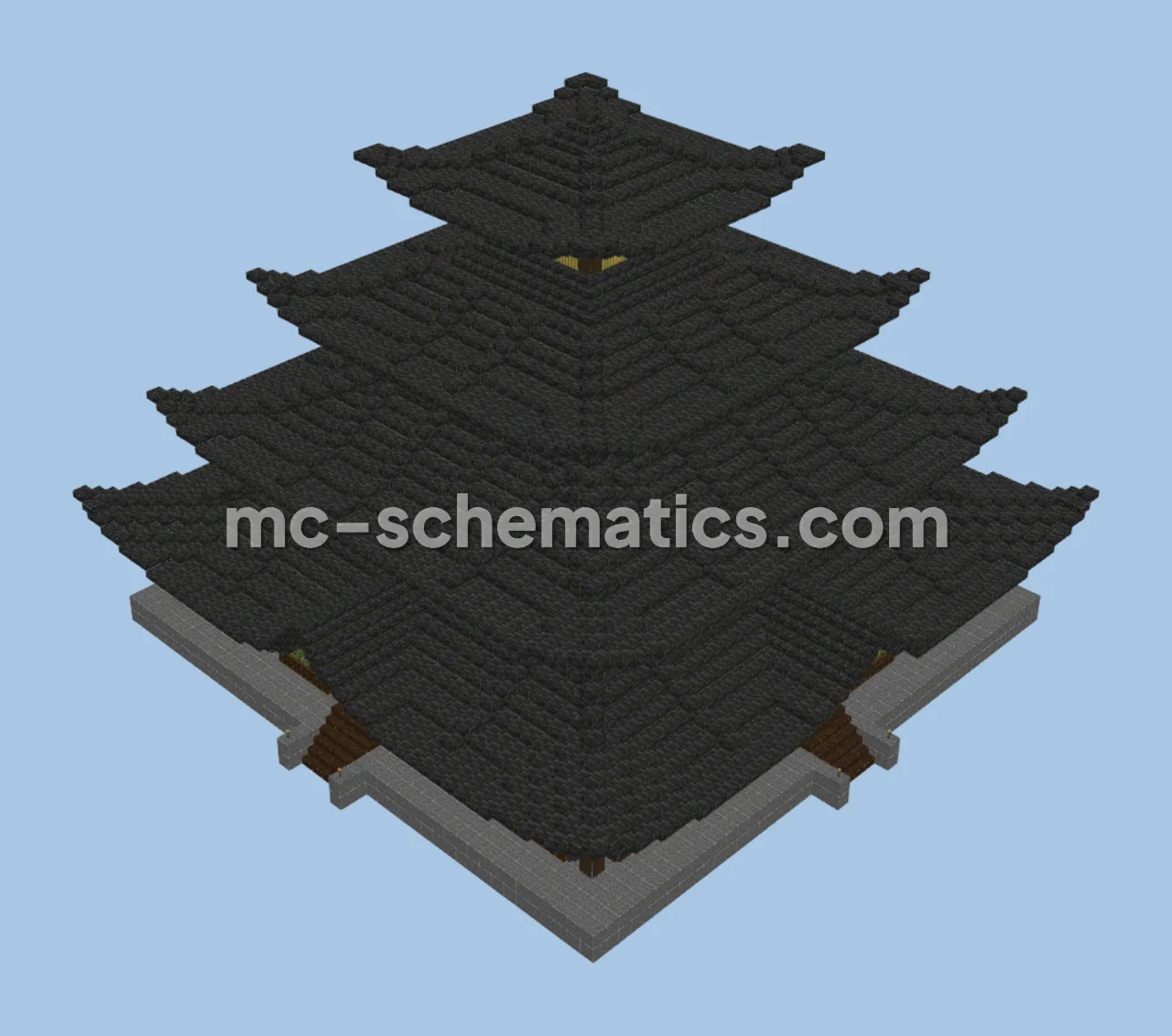 Japanese Temple Survival Base