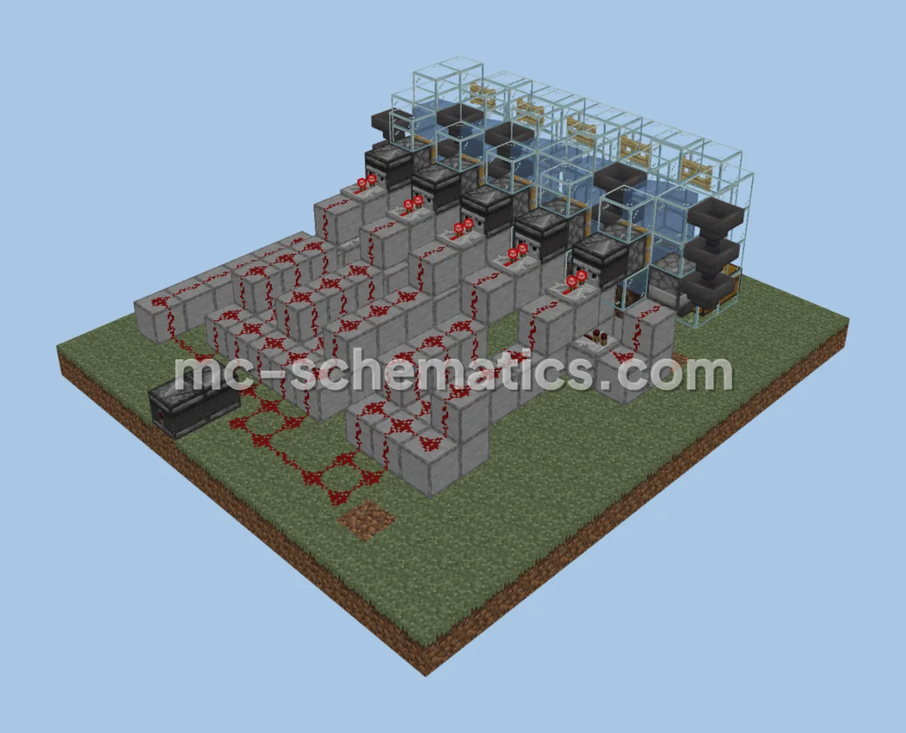 Kelp Farm With Observer Redstone