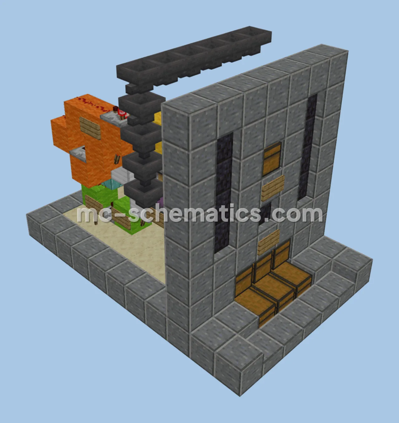 Large Item Storage & Sorting Module
