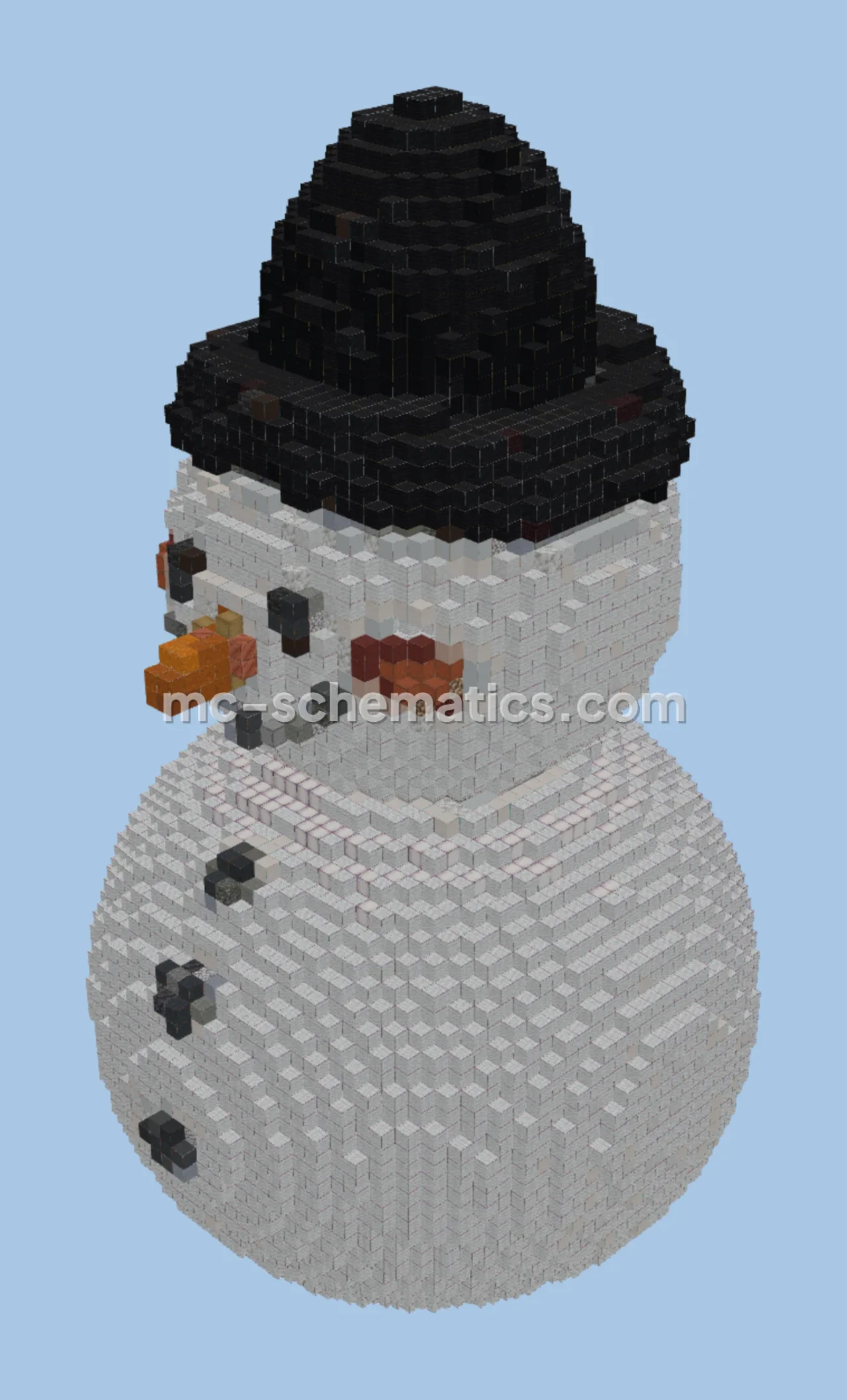 Large Snowman Statue