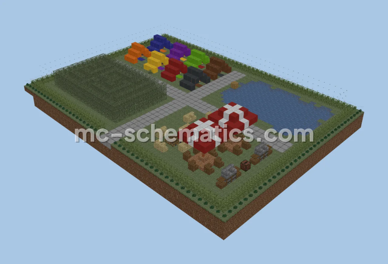 Local Park With Maze
