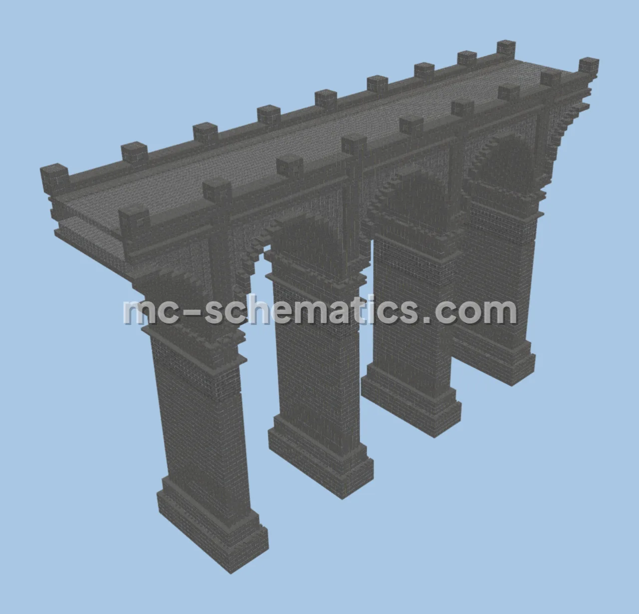 Massive Minecraft Bridge