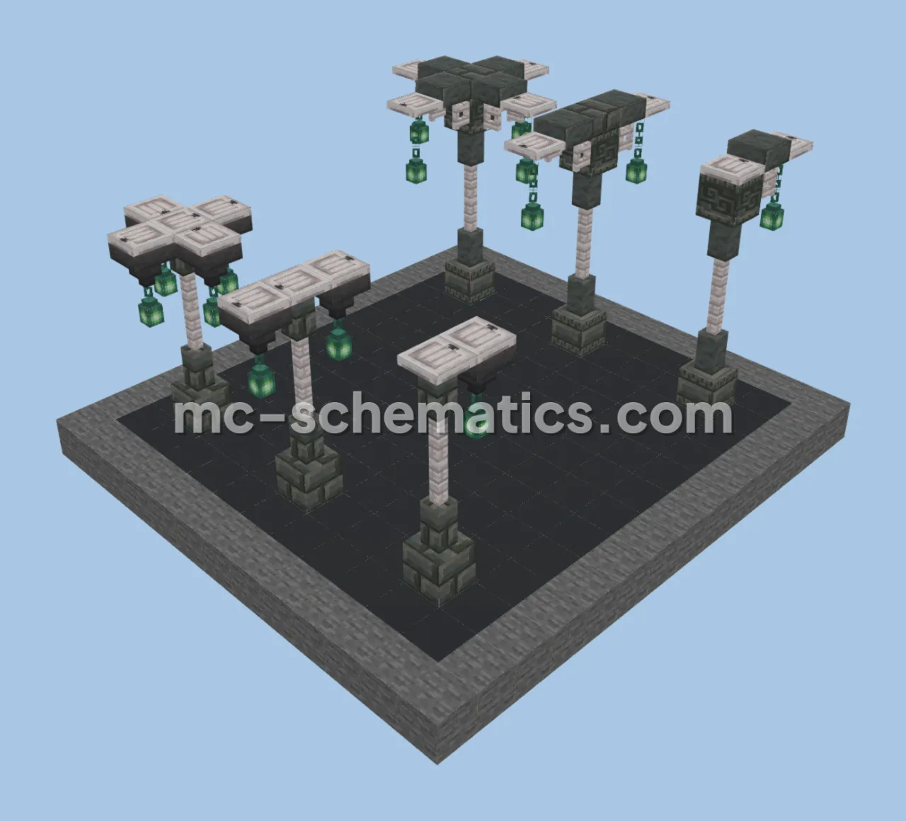 Medieval and Gothic Style Street Lamp Collection