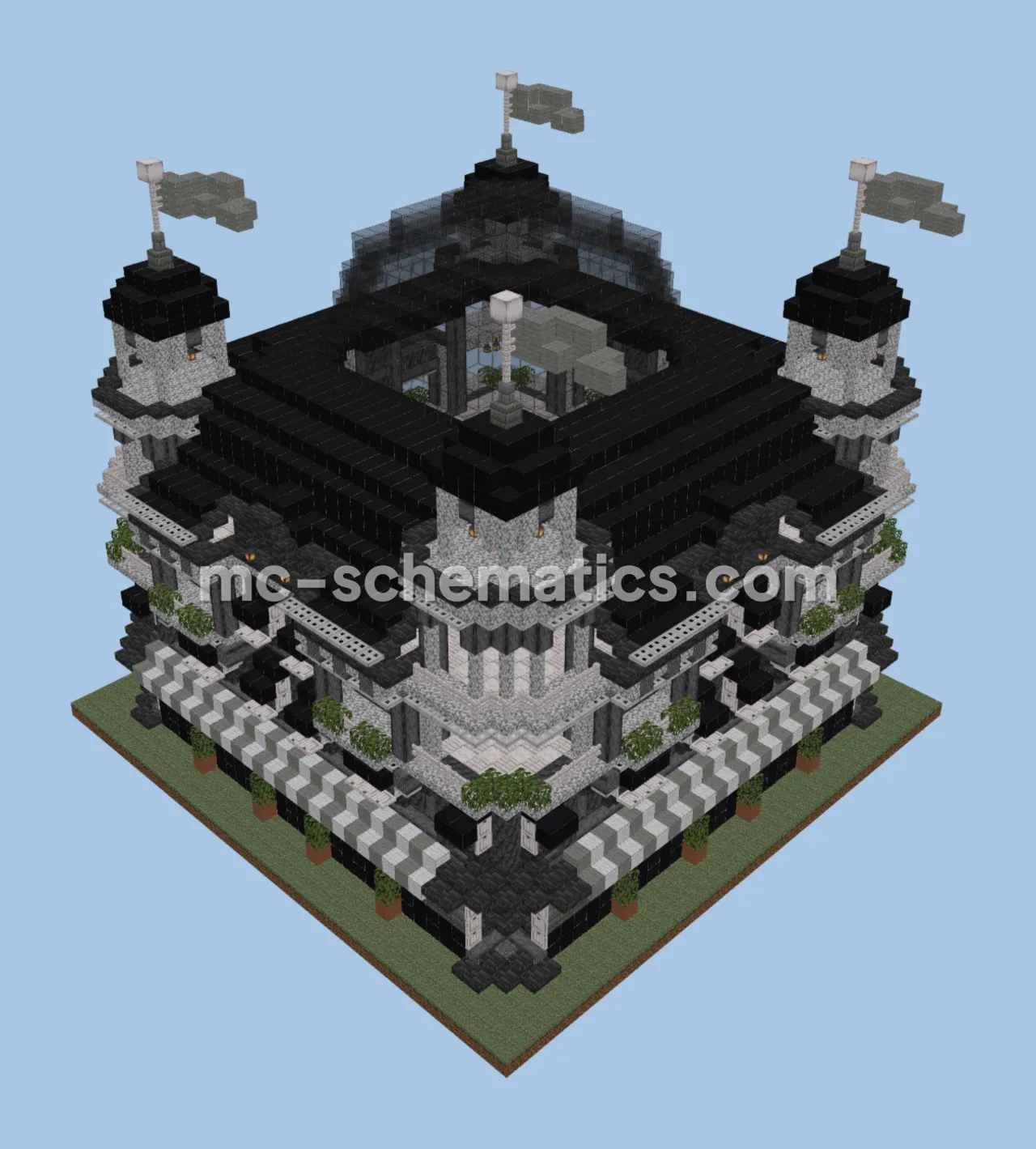 Medieval Black Shop Structure
