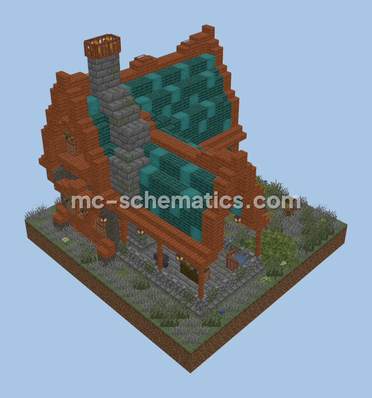 Medieval Fantasy Forge Structure