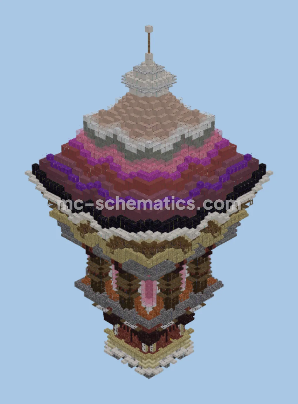 Medieval Tower Garden Structure