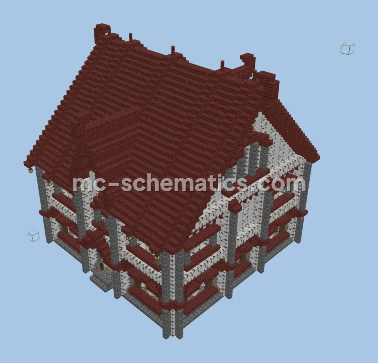 Medieval Town Building 20 Structure