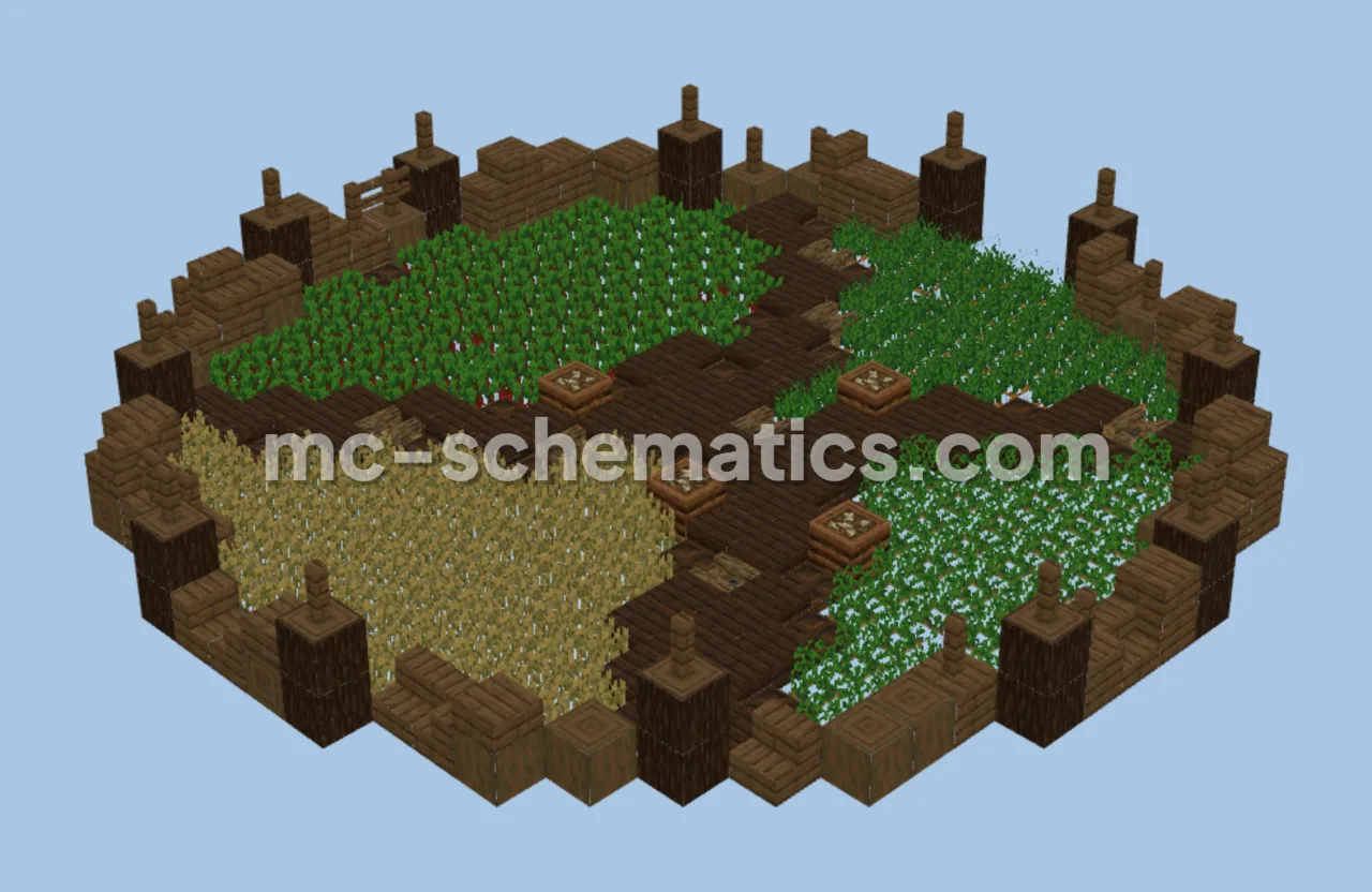 Medieval Village Farmhouse
