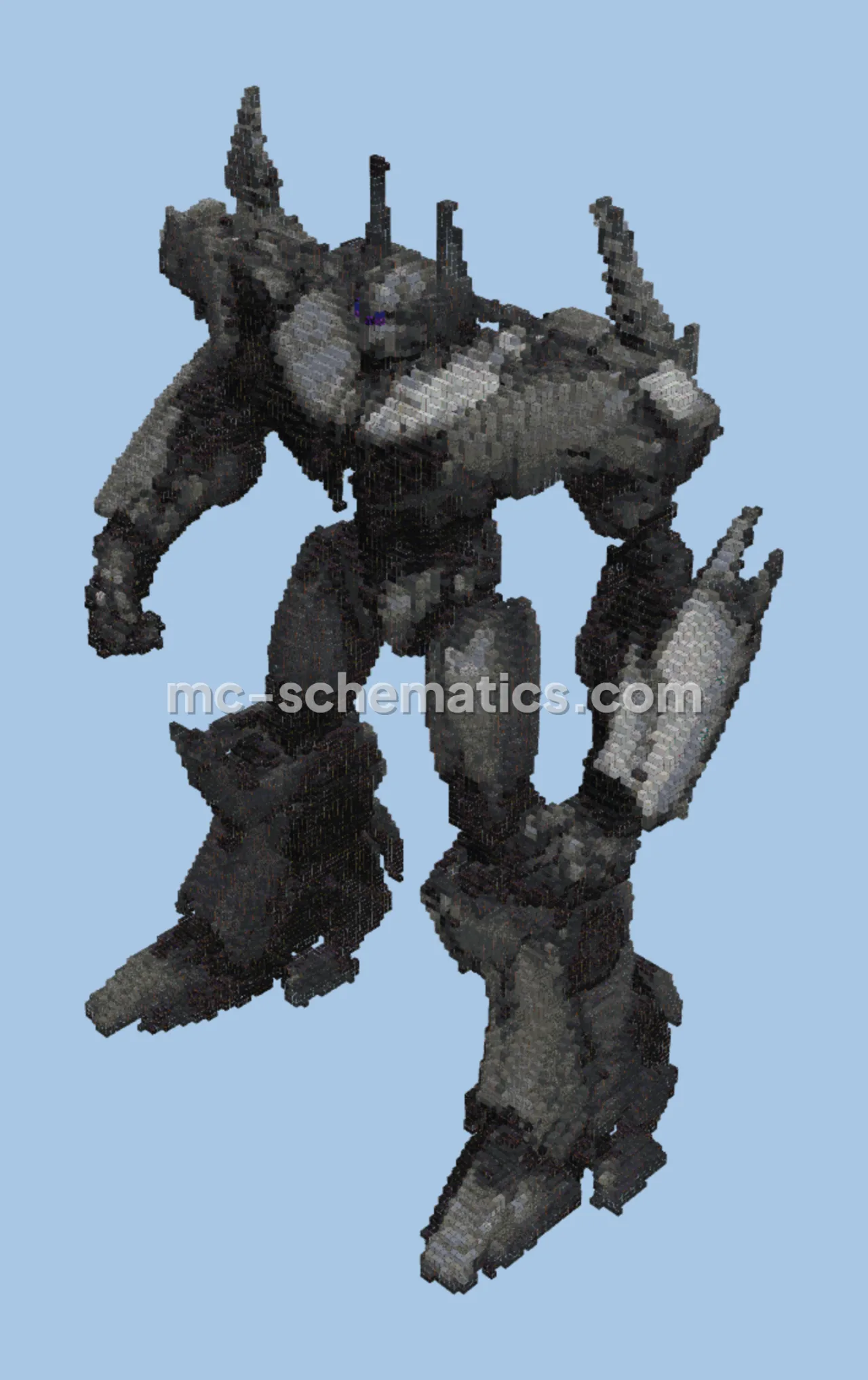 Megatron Transformer Statue