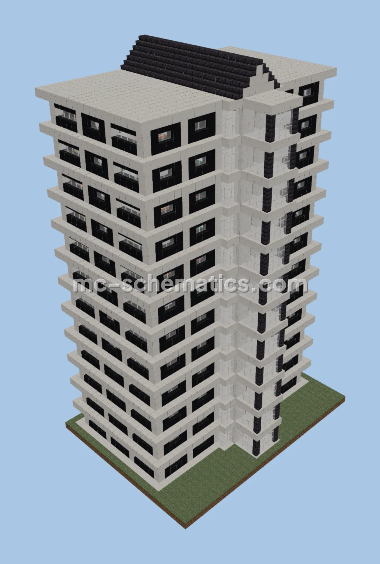 Modern Hotel Residential Apartments
