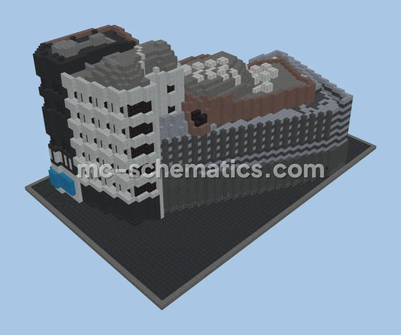 Modular City Building Structure