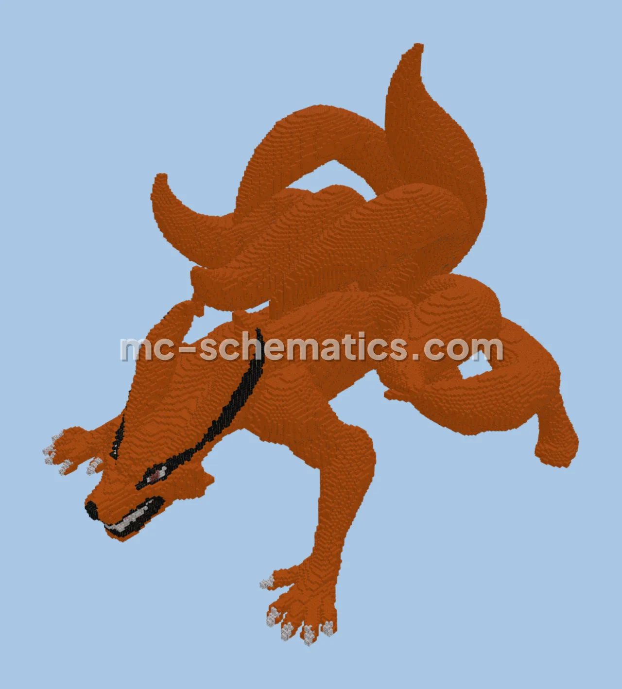 Naruto Kurama Statue