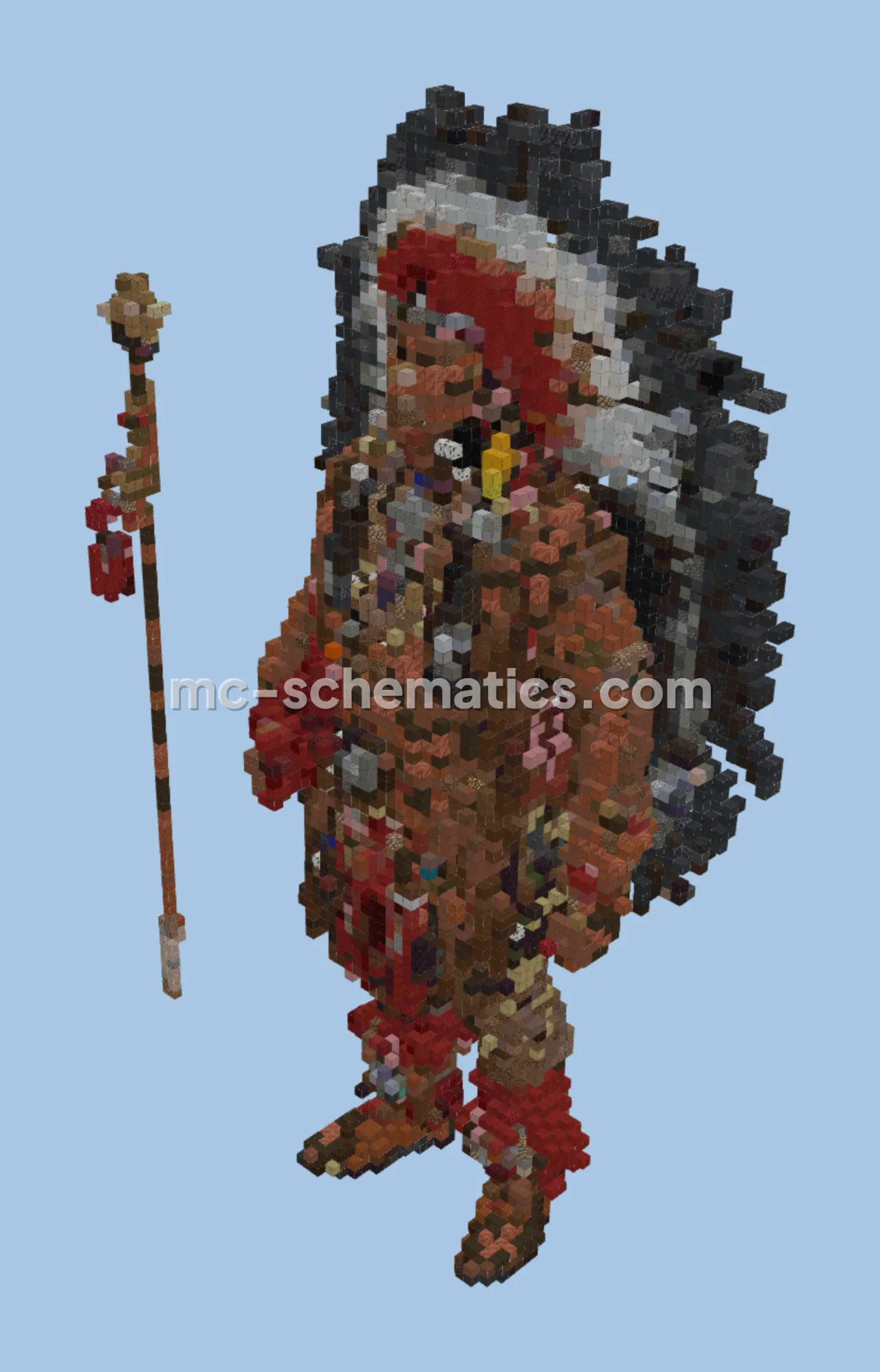 Native American Statue Build