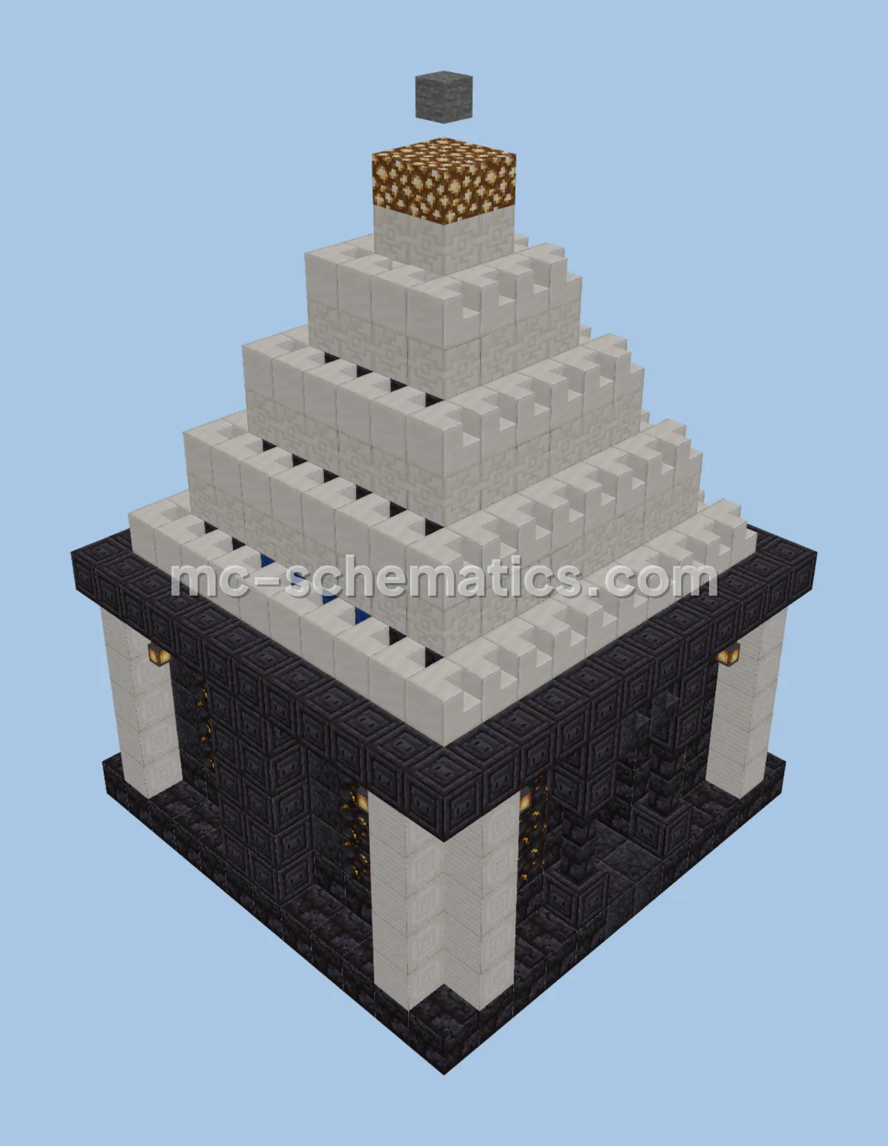 Nether Portal Exit Blackstone Structure