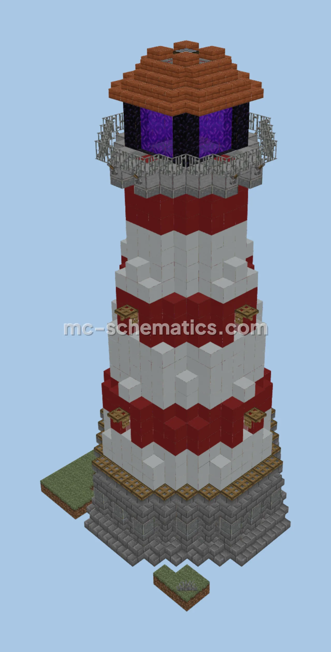 Nether Portal Lighthouse
