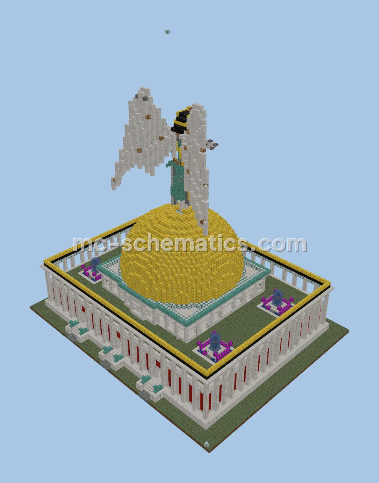 Pantheon of Heroes Structure