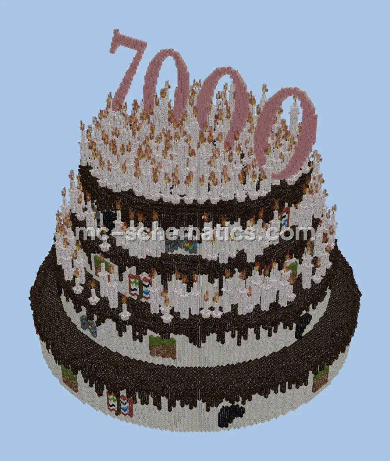 Patreon Cake Tower