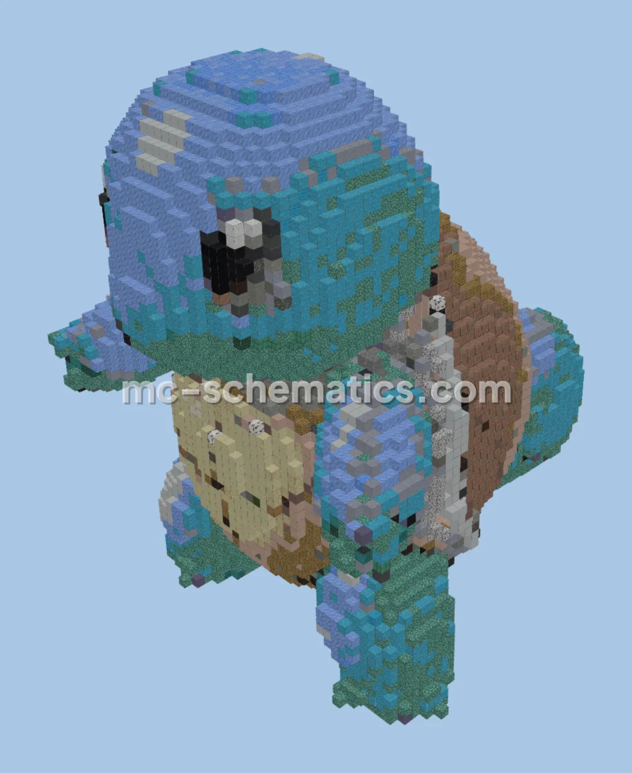 Pokemon Squirtle Statue
