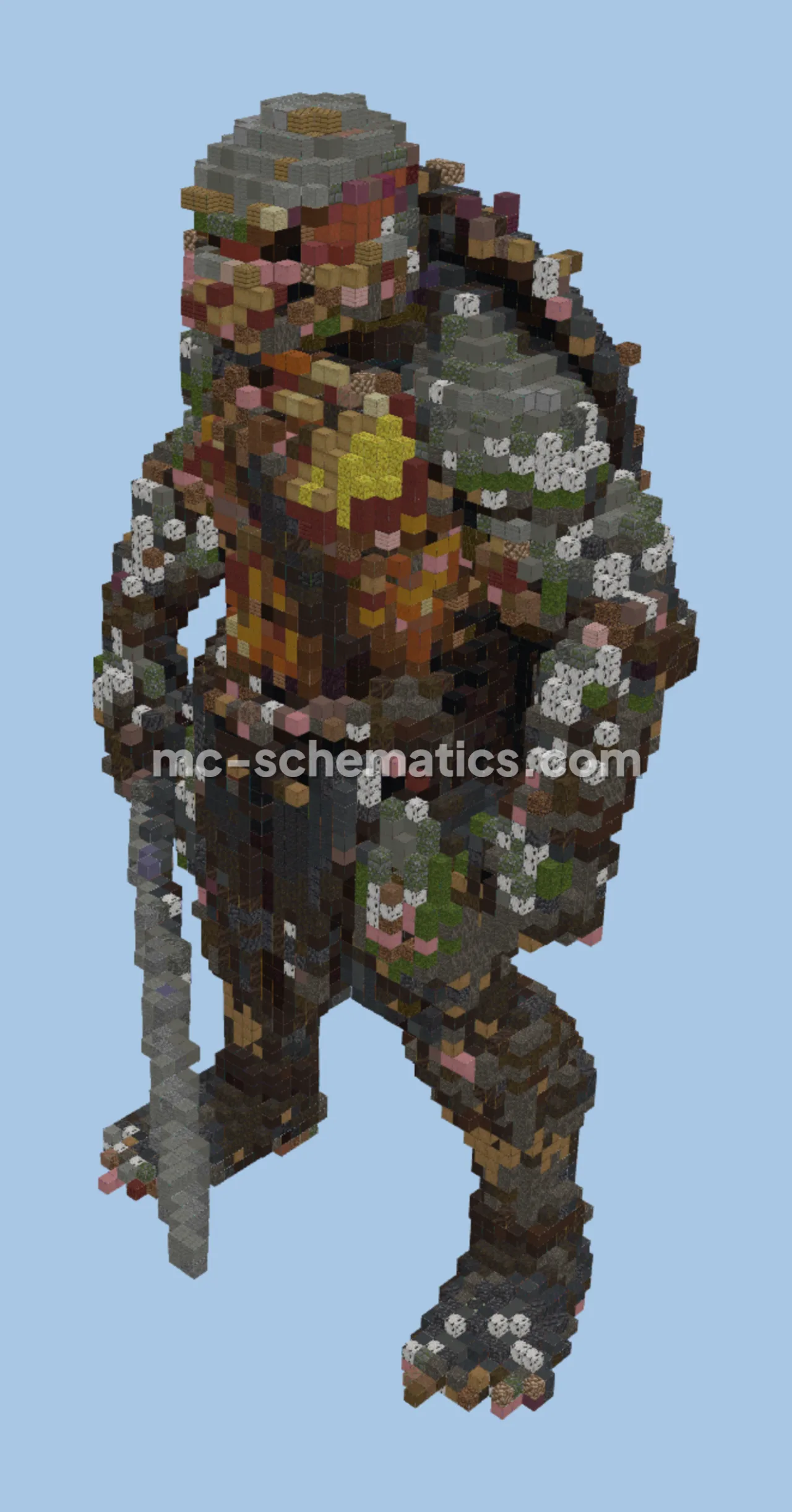 Red Ninja Turtle Statue