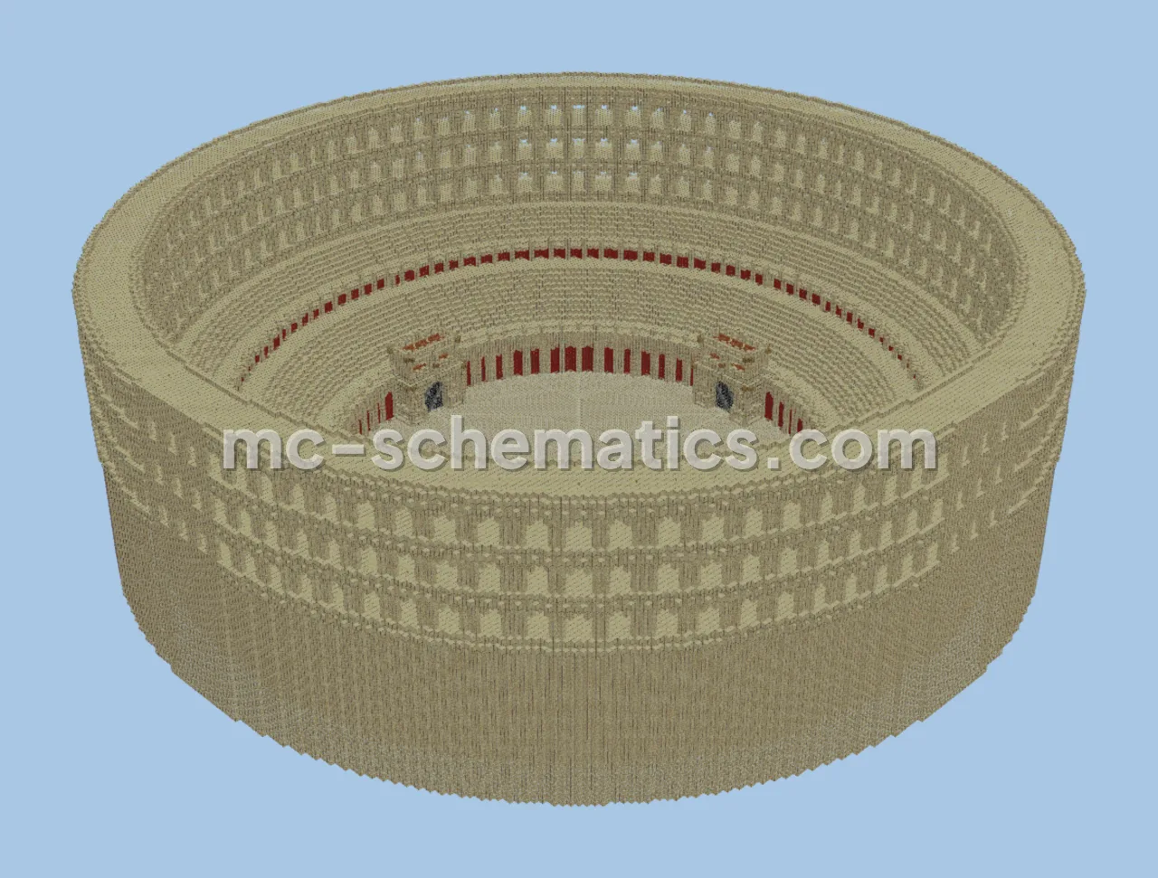 Roman Colosseum Structure