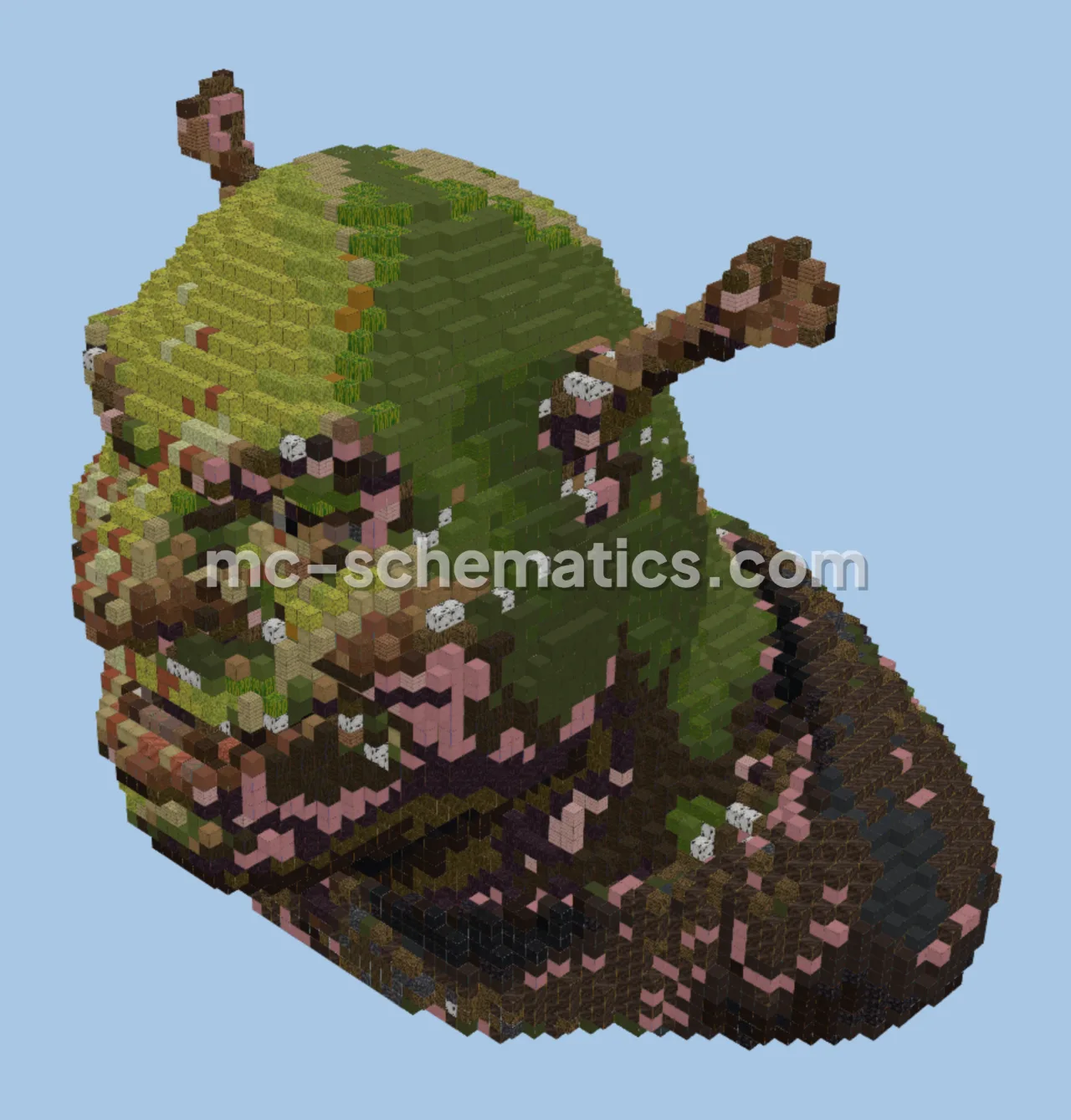 Shrek Bust Statue