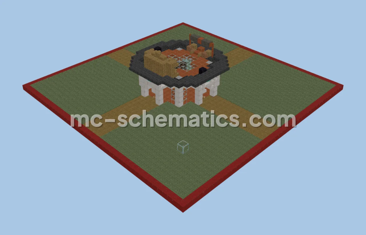 Simple SMP Spawn Structure