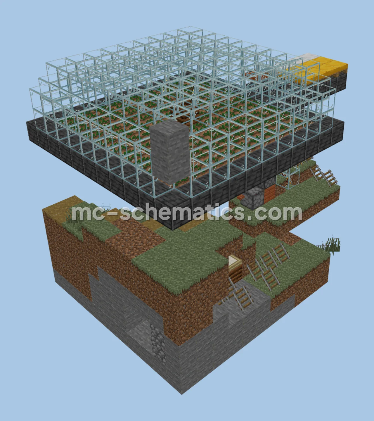 Simple Villager Breeder Farm