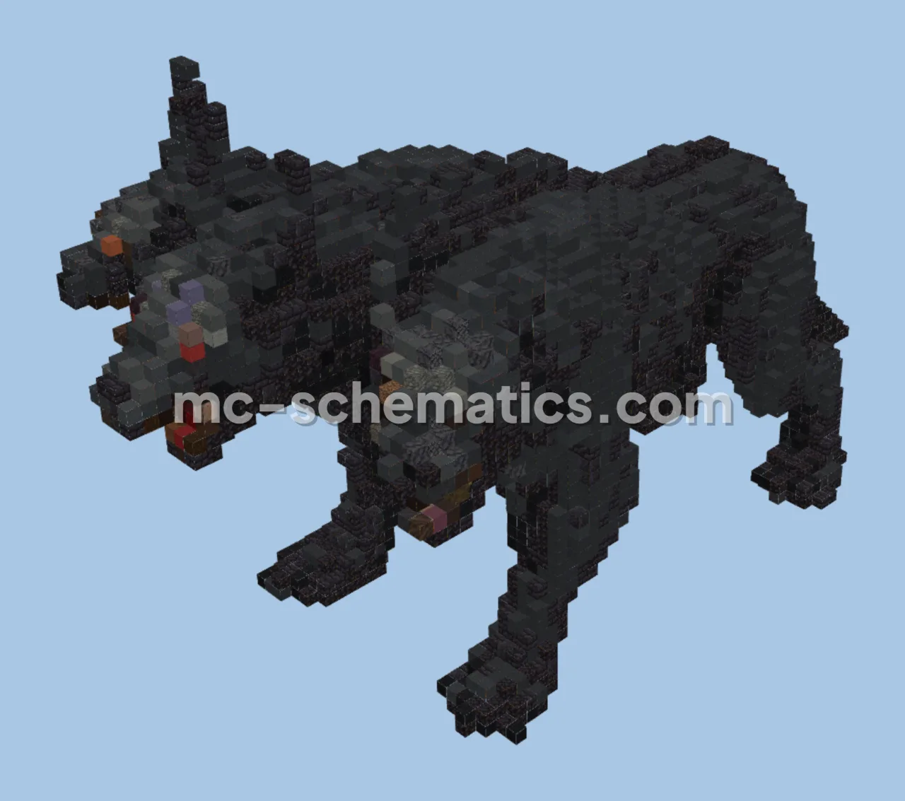 Small Cerberus Halloween Decoration