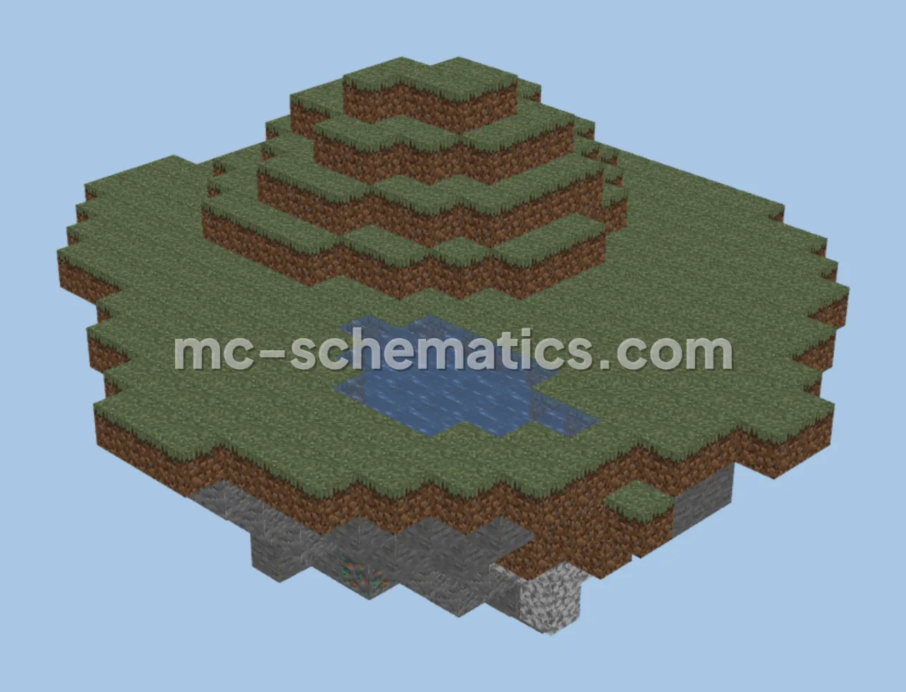 Small Floating Island Base